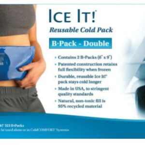 Ice It! Reusable Cold Pack (B Pack Double) Size:6 x9x1.5