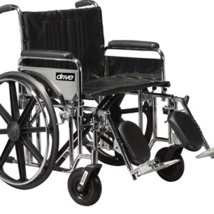 Bariatric Wheelchair  Rem Desk Elev Legrests  22  Wide