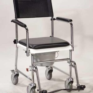 Wheelchair - Transport With Comm Open  Drop-Arm  (KD)