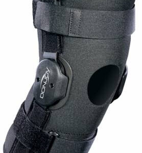 Hinged Knee Support Sleeve w/ Open Popliteal & Horseshoe  XS