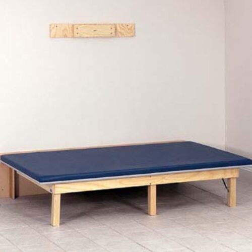 Wall Mounted Folding Mat Platform  5'W x 7'L x 18  H