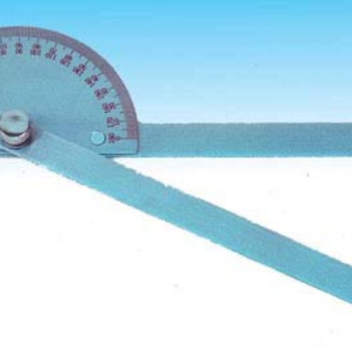 Stainless Steel 8  Goniometer 180 Dg X 5 Dg