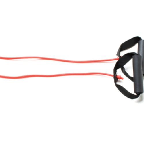 Can-Do Tubing w/Handles 36  Light  Red