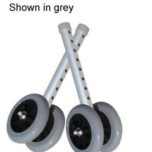 Wheel Kit for #1056 Heavy-Duty 5   Silver Vein w/Black Wheels