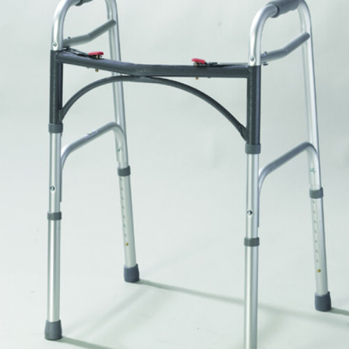 Easy-Release 2 Button Folding Walker Adult