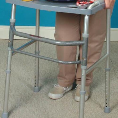 Universal Walker Tray  Gray