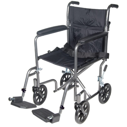 Wheelchair Transport  19  Silver Vein Finish