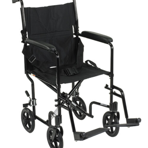 Wheelchair Transport Lightweight Blue 17