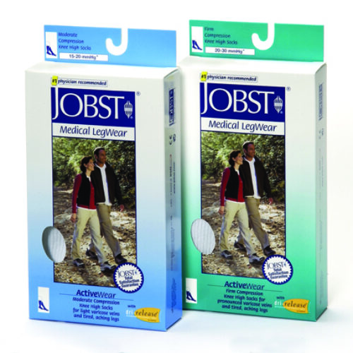 Jobst Active 20-30 Knee-Hi Socks Black X-Large