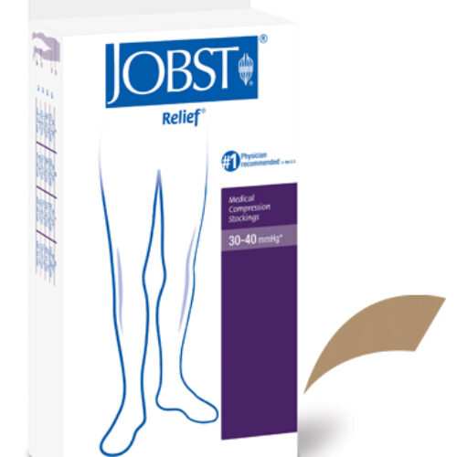 Jobst Relief 30-40 Thigh-Hi OT Beige Small