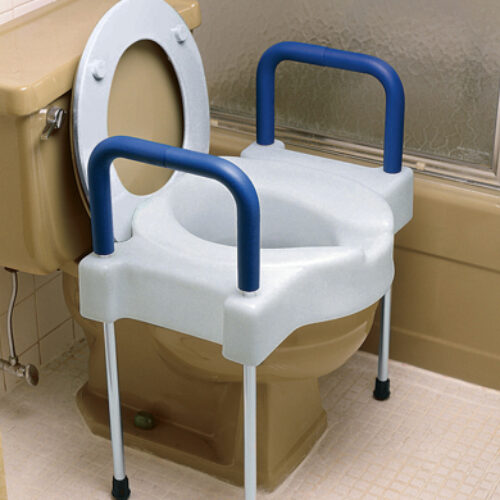 Tall-Ette Elevated  Toilet X-W w/Legs 600 Wt. Cap. Steel