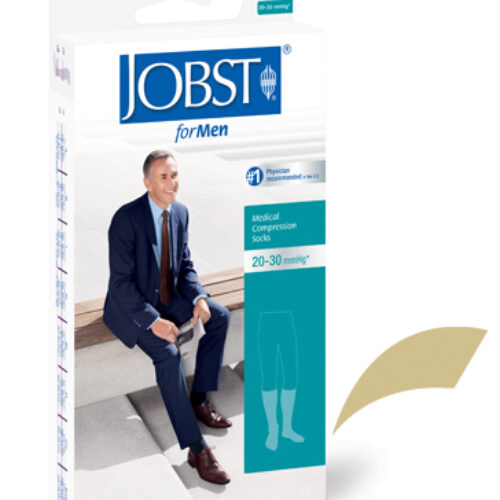 Jobst for Men 20-30 Knee-Hi Khaki Medium