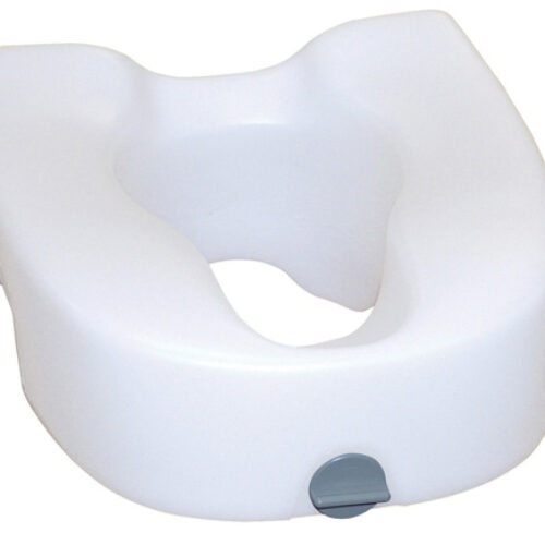 Raised Toilet Seat w/Lock w/o Arms