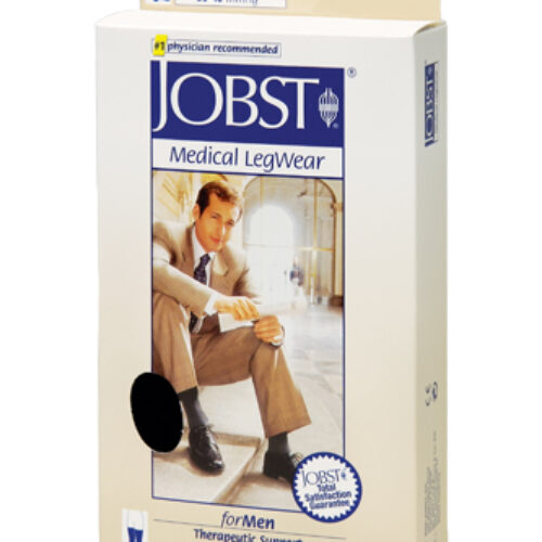 Jobst for Men 30-40 Ribbed Thigh-Hi Black X-Large