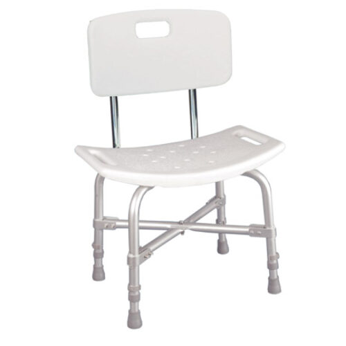 Bath Bench - Heavy Duty With Back  Bariatric (KD)  Each