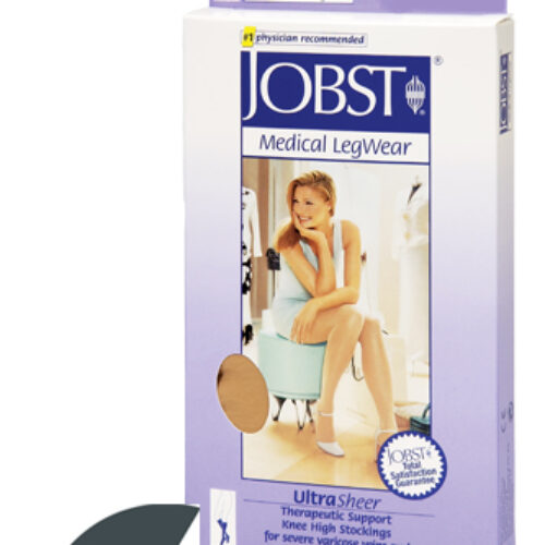 Jobst Ultrasheer 30-40mmHg Knee Hi XL (pr) Antracite