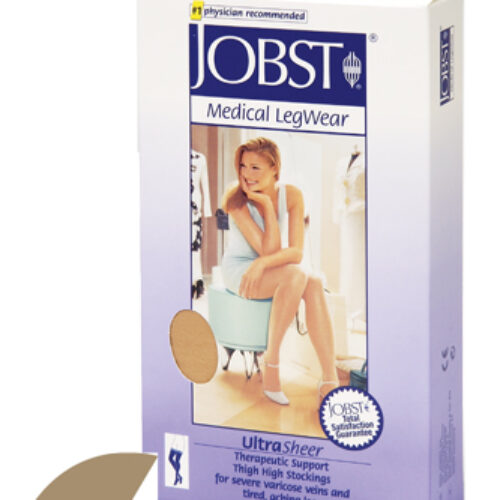 Jobst Ultrasheer 30-40mmHG Thigh Hi Large (pr) Honey