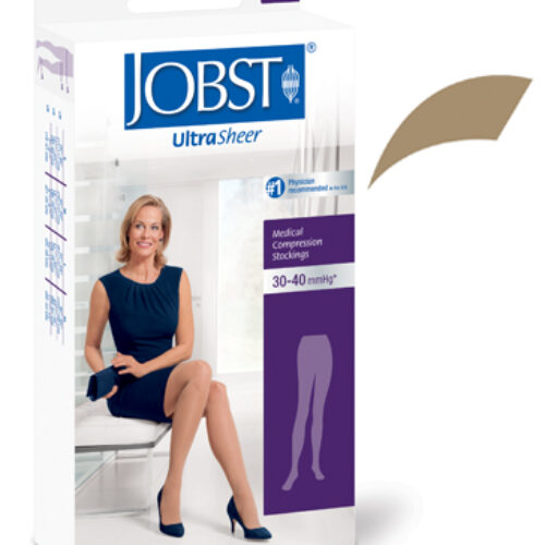 Jobst Ultrasheer 30-40 mmHg Pantyhose Honey Large